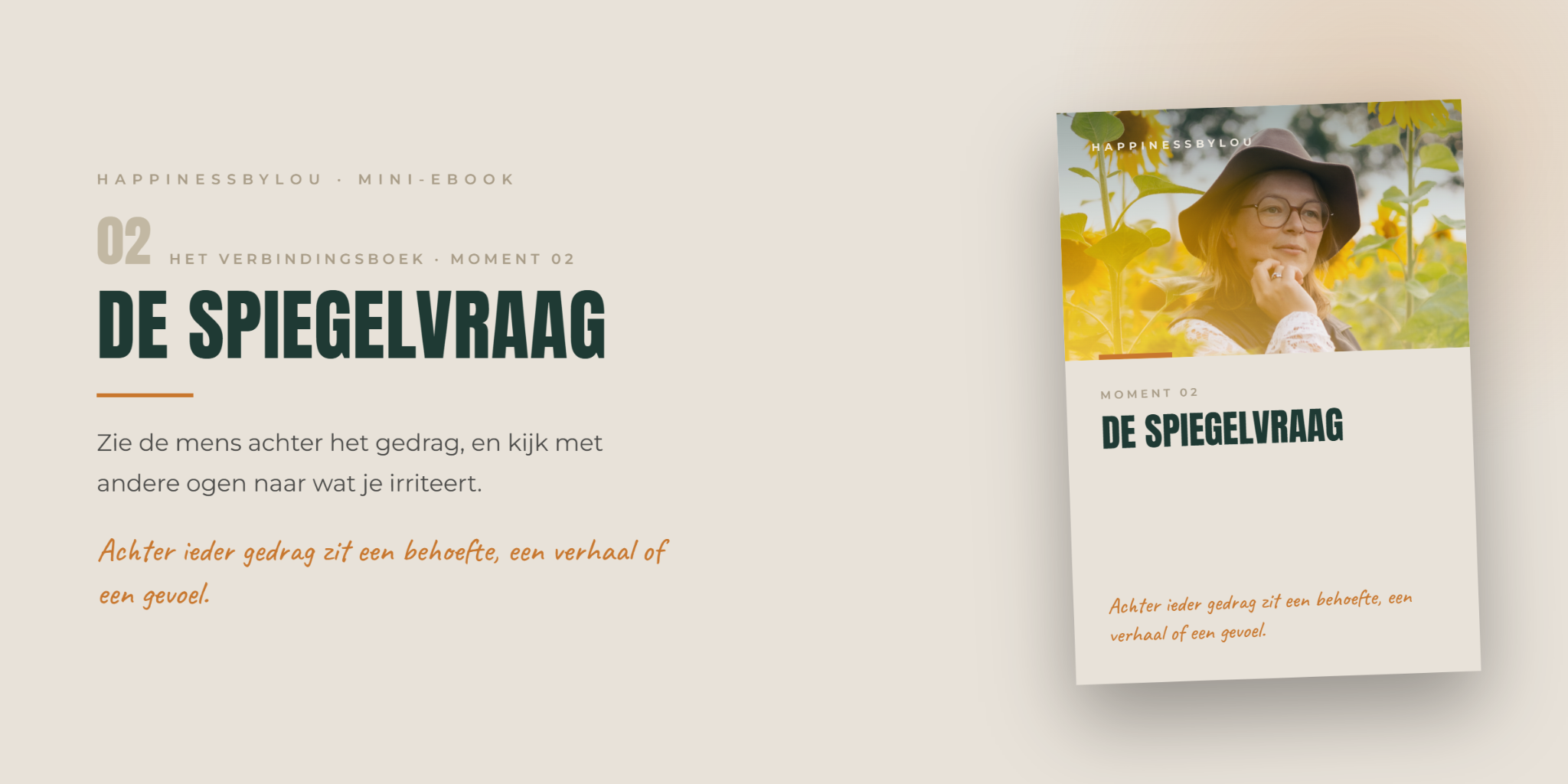 De Spiegelvraag van Happiness by Lou