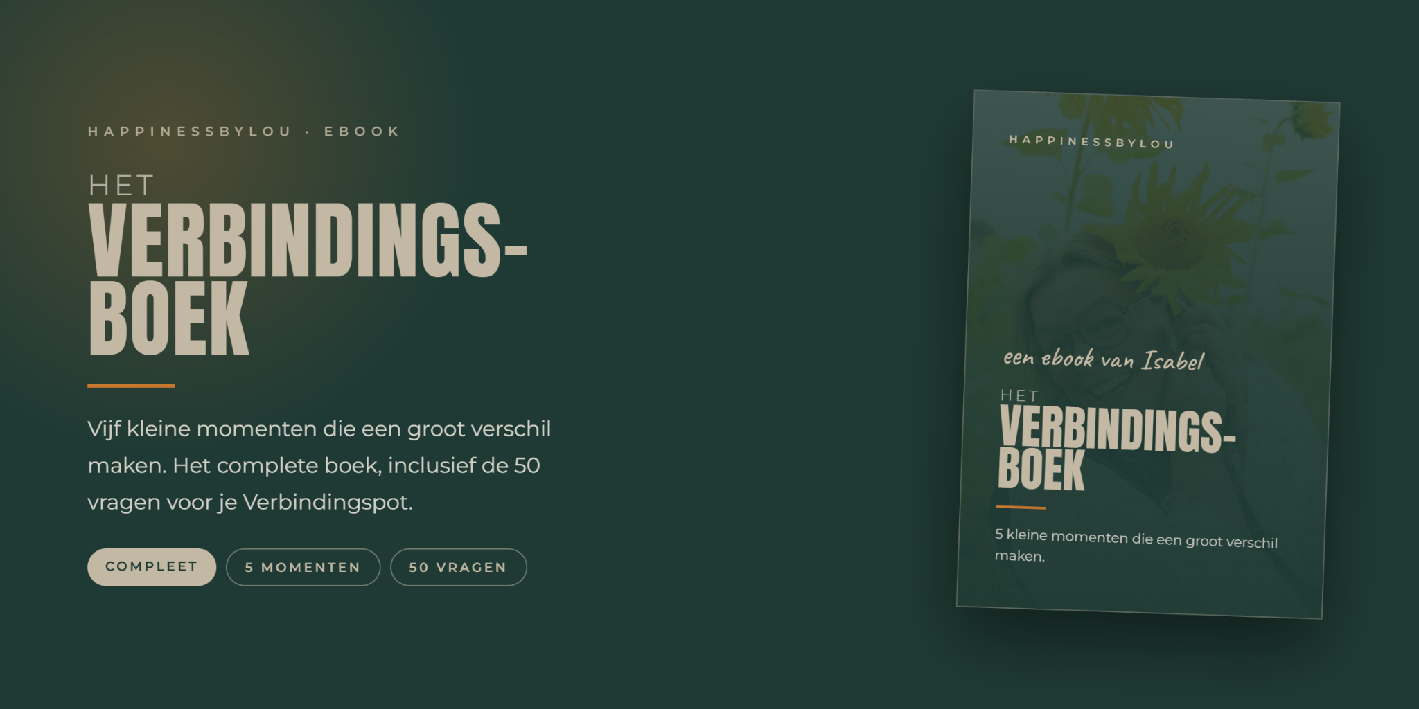 Het Verbindingsboek van Happiness by Lou