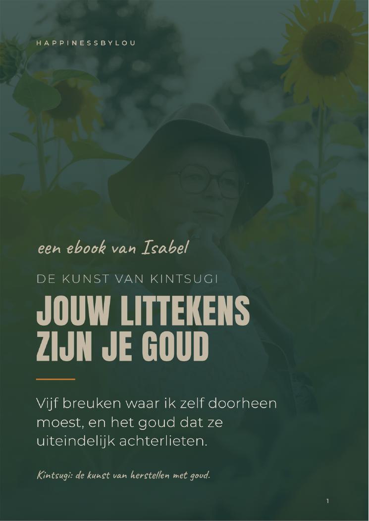 Cover van het e-book De Kunst van Kintsugi van Isabel Bekhuis