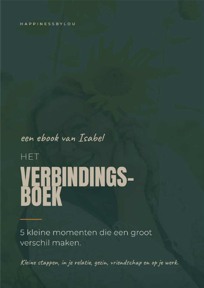 Cover van Het Verbindingsboek van Isabel Bekhuis